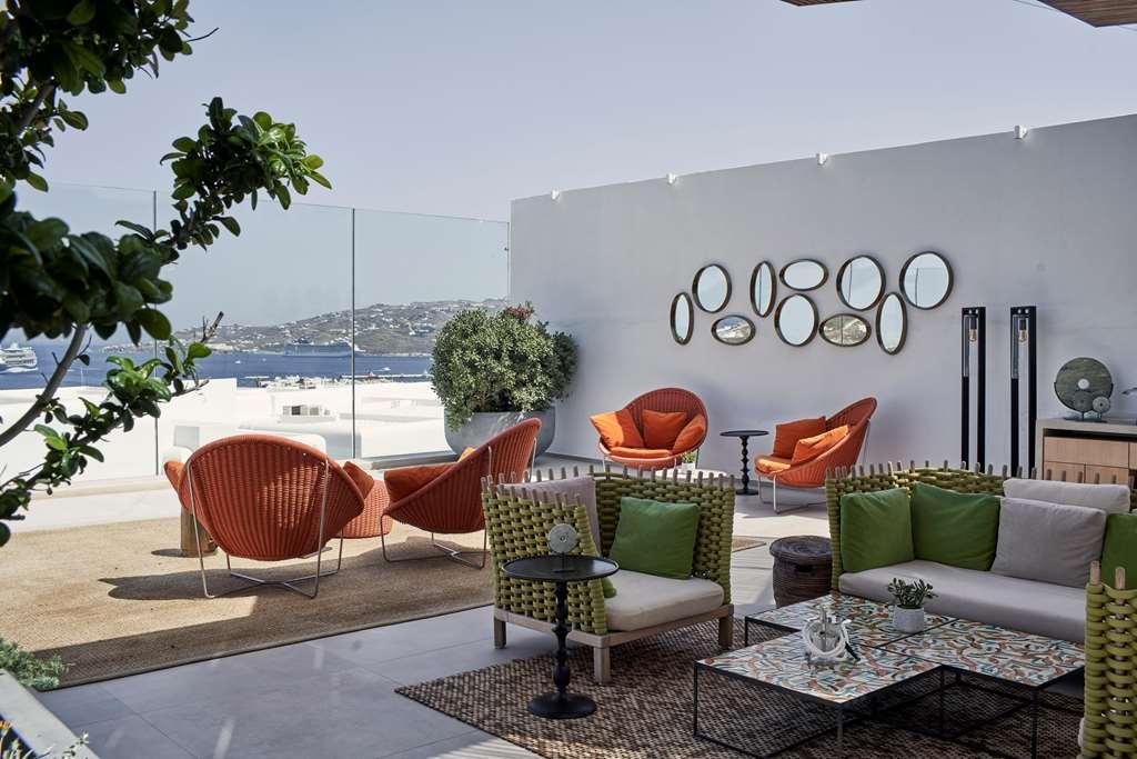 Hotel Myconian Naia Mykonos Town Restaurante foto