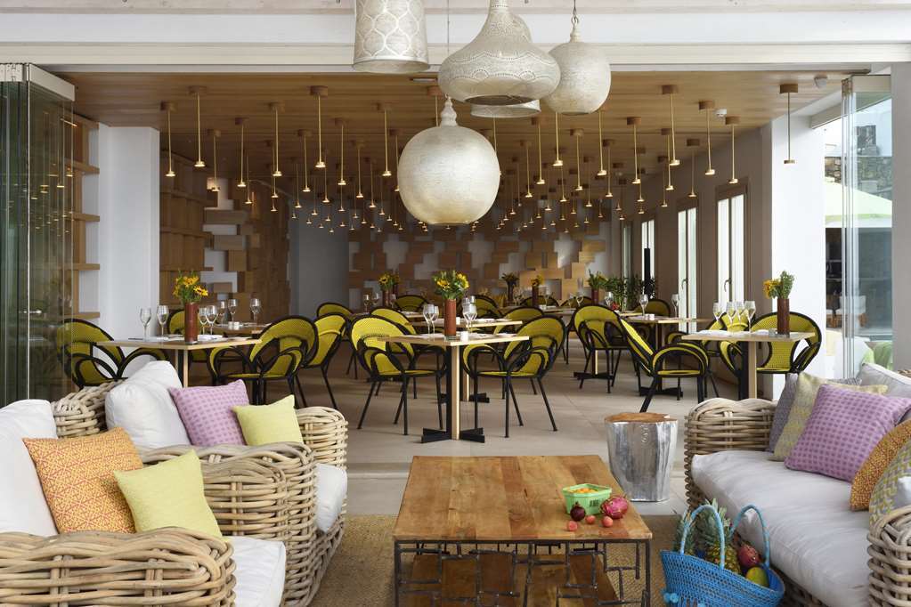 Hotel Myconian Naia Mykonos Town Restaurante foto